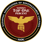 National Association of Distinguished Counsel, Nation's Top One Percent